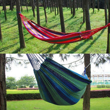 Load image into Gallery viewer, Portable Hammock Outdoor Garden Hammock Hanging Bed